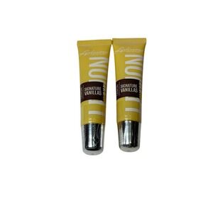 Bath & Body Works Liplicious Lemon Signature Vanillas Tasty Lip Gloss 2 SEALED